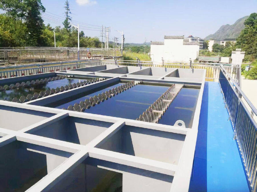 涌山镇供水改扩建工程顺利完成（彭璐 摄）